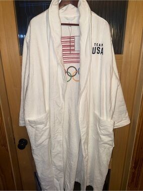 New Skims Team USA Bathrobe S/M Size - Missing Rope